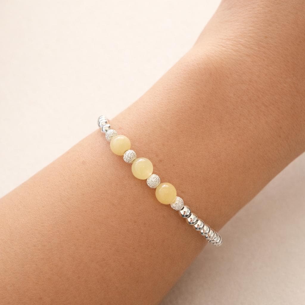 You Are My Sunshine Bracelet, Gift for Her, Friendship Bracelet, Thinking of You Gift, Positive Gift, Birthday Gift, Handmade UK